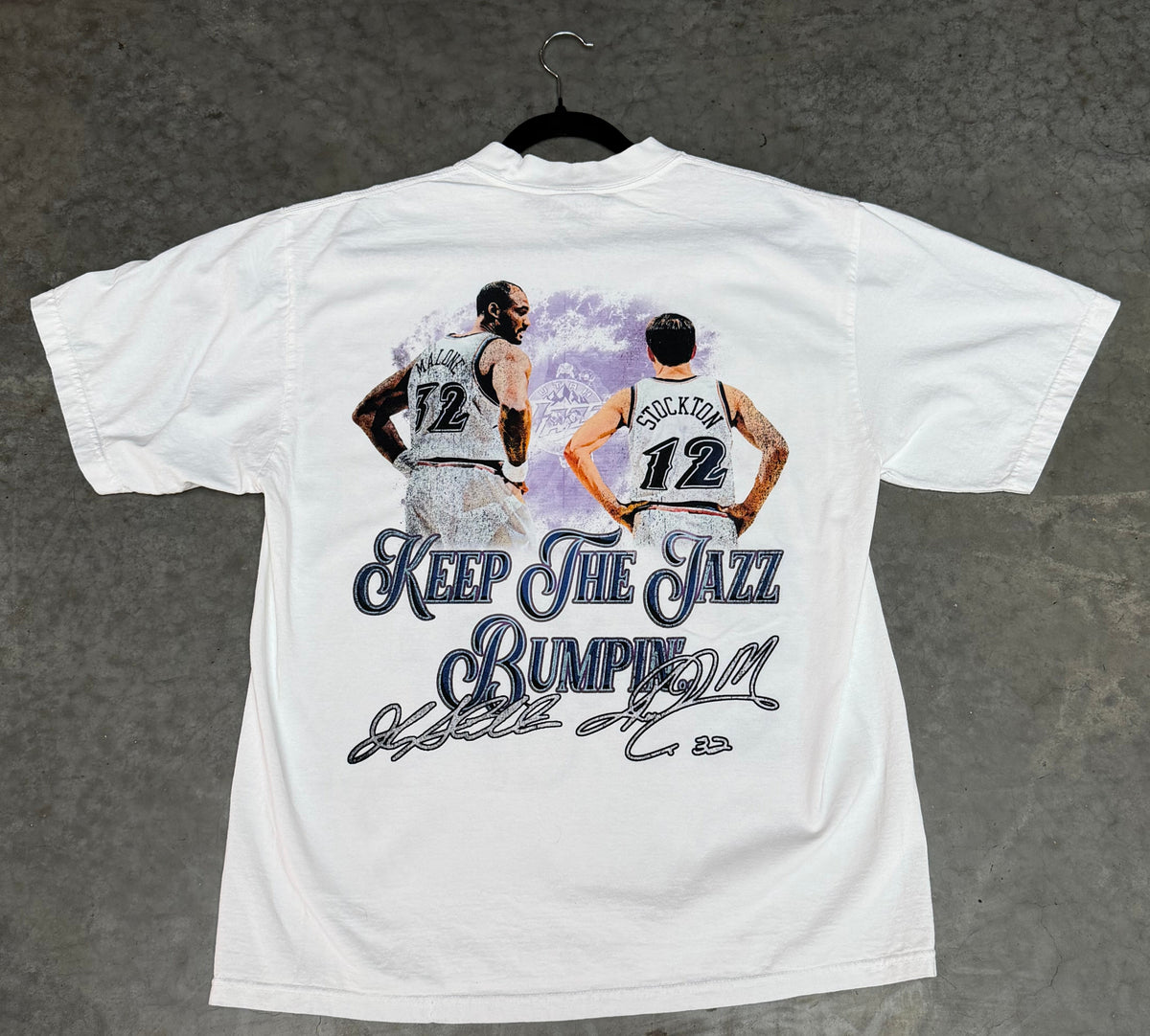 UTAH JAZZ TEE BY IC (PREMADE)