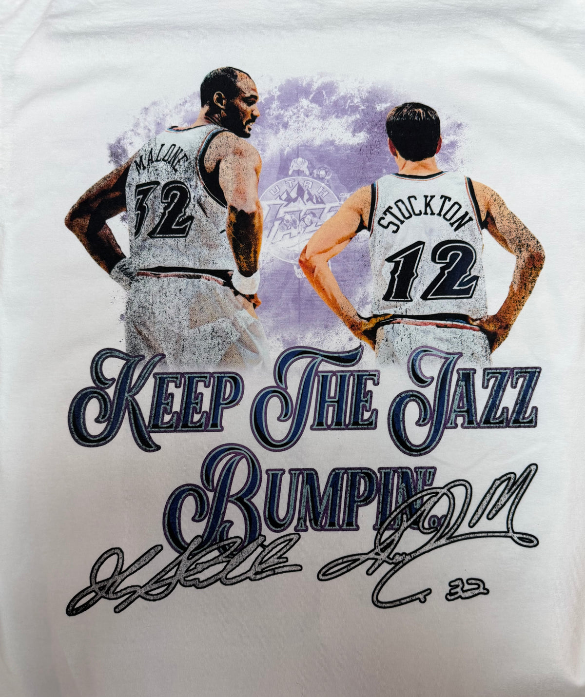 UTAH JAZZ TEE BY IC (PREMADE)